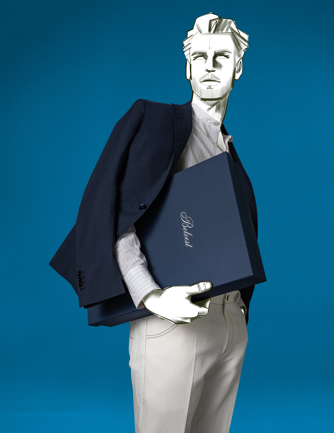 The unstructured jacket “Jacket in the box” (Jacketinthebox ©)